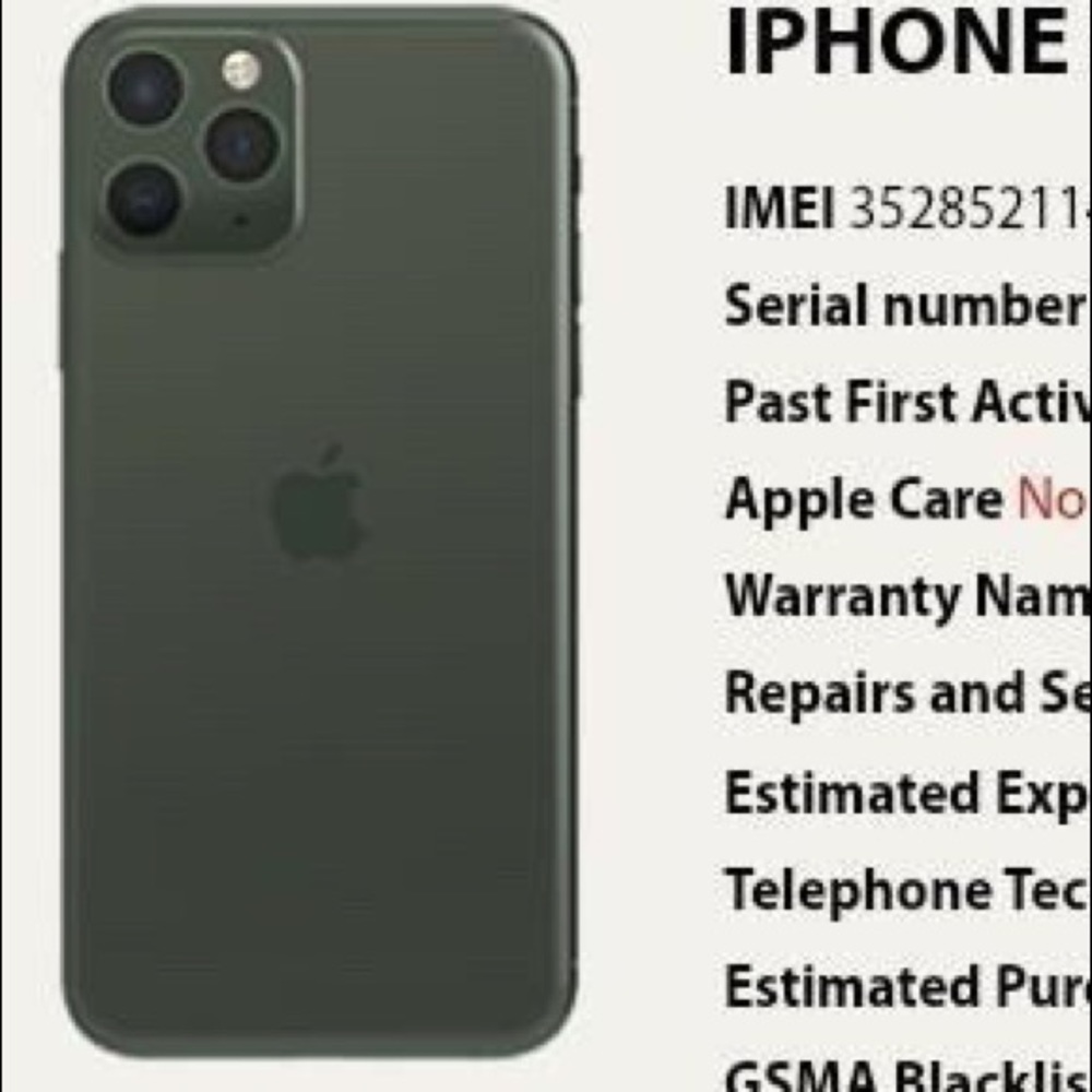 iPhone 11 Max 64 GB